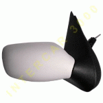 DOOR MIRROR RIGHT PRIMED WITH CABLE FORD FIESTA 99-02 