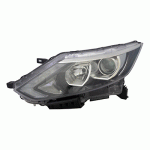 HEAD LAMP ELECTRICAL LEFT WITH PARK SIGNAL LAMP ( DAY LIGHT) LED H7/H11 TYC NISSAN QASHQAI 14-17