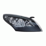 HEAD LAMP LEFT ELECTRICAL WITH MOTOR BLACK H7/H7 12- RENAULT MEGANE COUPE 08-14
