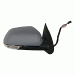 DOOR MIRROR RIGHT ELECTRICAL PRIMED WITH HEATER INDICATOR AND MEMORY SKODA OCTAVIA 04-08 