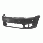 FRONT BUMPER PRIMED WITH HOLES FOR PARK DISTANCE CONTROL AND HEAD LAMP WASHERS COMBI PASSENGER VW CADDY 10-15