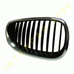 GRILL RIGHT PLASTIC WITH CHROME FRAME BMW 5 series E60 SEDAN - E61 WAGON 03-07 