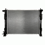 COOLING RADIATOR PETROL/DIESEL + A/C (510x408x27) DACIA SANDERO 13-17