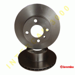 СПИРАЧНИ ДИСКОВЕ ПРЕДНИ ВЕНТИЛИРАНИ BREMBO09.3946.10 КОМПЛЕКТ (НОМЕР FERODO DDF 165) СПИРАЧНИ ДИСКОВЕ/СПИРАЧНИ БАРАБАНИ
