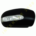 DOOR MIRROR COVER PRIMED RIGHT WITH INDICATOR -03 MERCEDES C-CLASS W203 00-07 