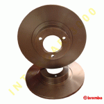 СПИРАЧНИ ДИСКОВЕ ПРЕДНИ BREMBO 08.2615.10 КОМПЛЕКТ (НОМЕР FERODO DDF 041) СПИРАЧНИ ДИСКОВЕ/СПИРАЧНИ БАРАБАНИ