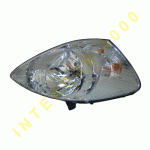 HEAD LAMP RIGHT CHROME WITH WHITE INDICATOR OE HYUNDAI MATRIX 08- 