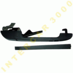 DOOR HANDLE REAR LEFT OUTER BLACK VW POLO 82-90 