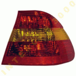 TAIL LAMP RIGHT OUTER WITH YELLOW INDICATOR 01- BMW 3 series E46 4/5dr.98-05 