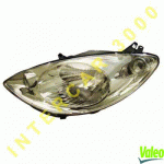 ФАР ЛЯВ ЕЛЕКТРИЧЕСКИ H4 VALEO PEUGEOT 1007 05- 